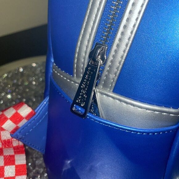 Disney Pixar Toy Story loungefly blue pizza planet mini bookbag back pack - Picture 5 of 11